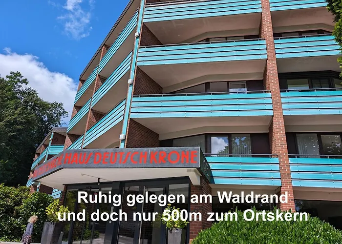 Apartman Apartment #21 Im Haus Deutsch Krone - Eg, Balkon, Pool - Renoviert 2026 Bad Essen