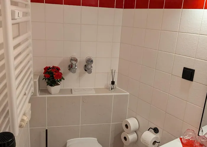 #21 Im Haus Deutsch Krone - Eg, Balkon, Pool - Renoviert 2026 Lejlighed Bad Essen